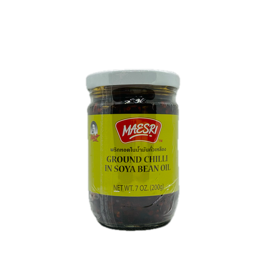 Maesri (Ground Chili in Soya Bean Oil)