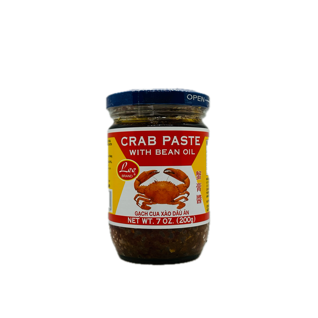 Lee Brand (Crab Paste with Bean Oil) GACH CUA XÀO DÂÙ ǍN