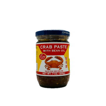 Lee Brand (Crab Paste with Bean Oil) GACH CUA XÀO DÂÙ ǍN