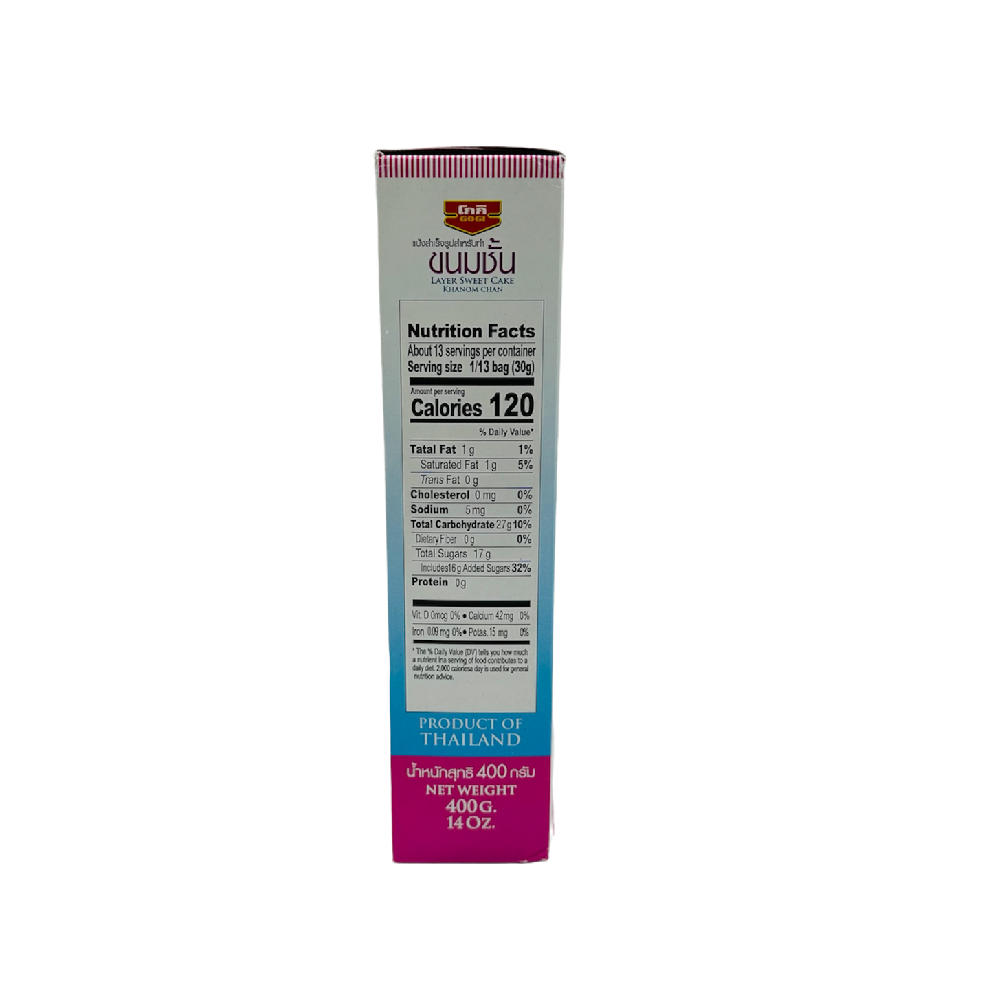 LAYER SWEET CAKE KHANOM CHAN
