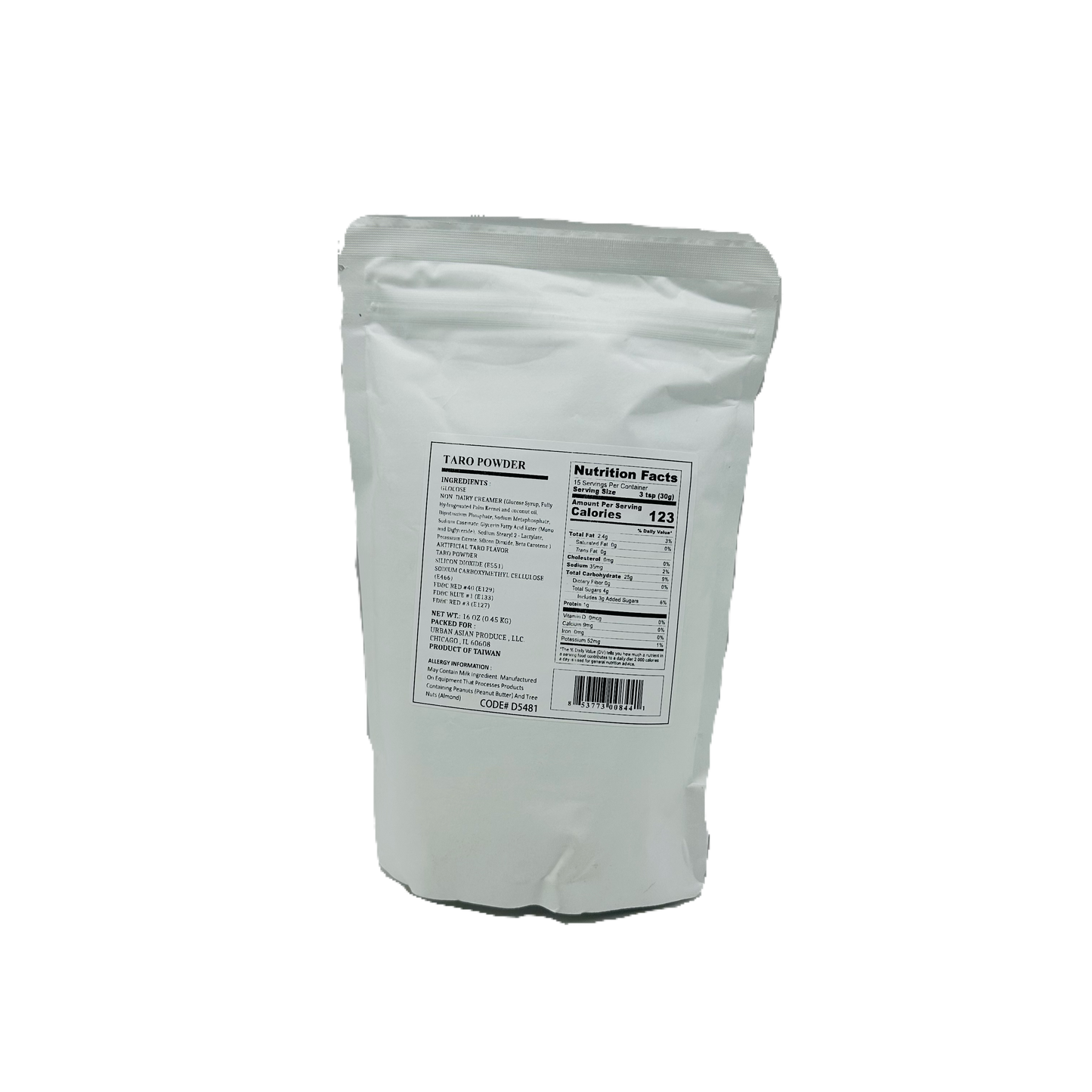 Tropical Sunshine Bubble Tea Mix Instant Powder (Taro)