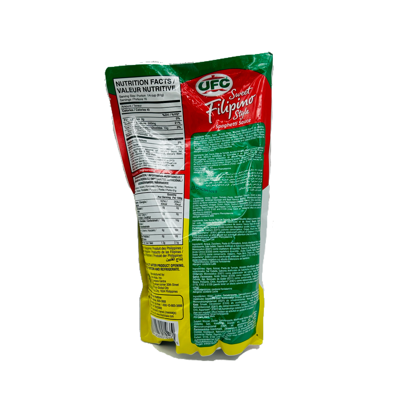 UFC Sweet Filipino Style Spaghetti Sauce