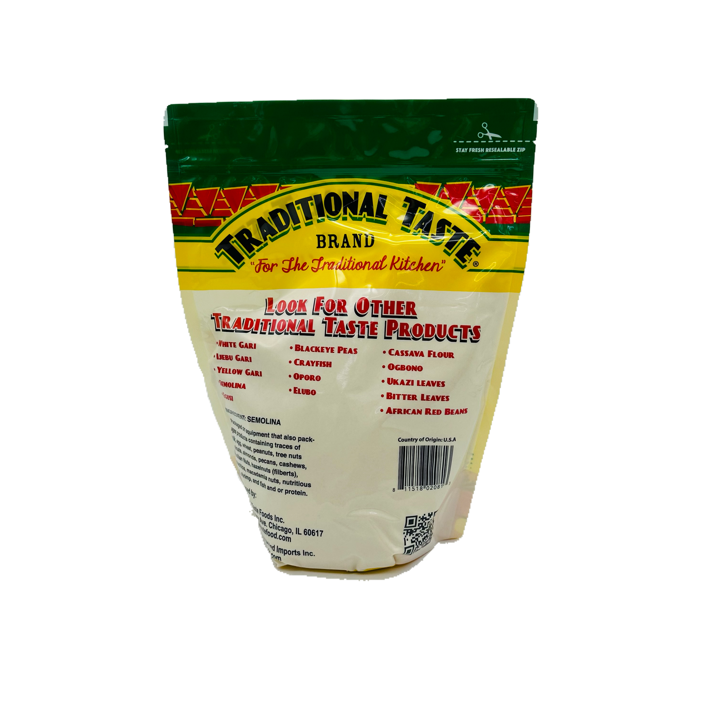 Traditional Taste Brand Semolina