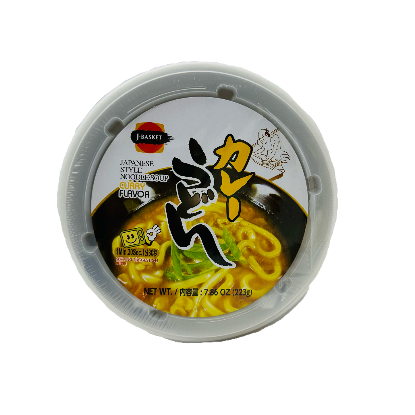 J-Basket Japanese Style Noodle Soup Curry Flavor