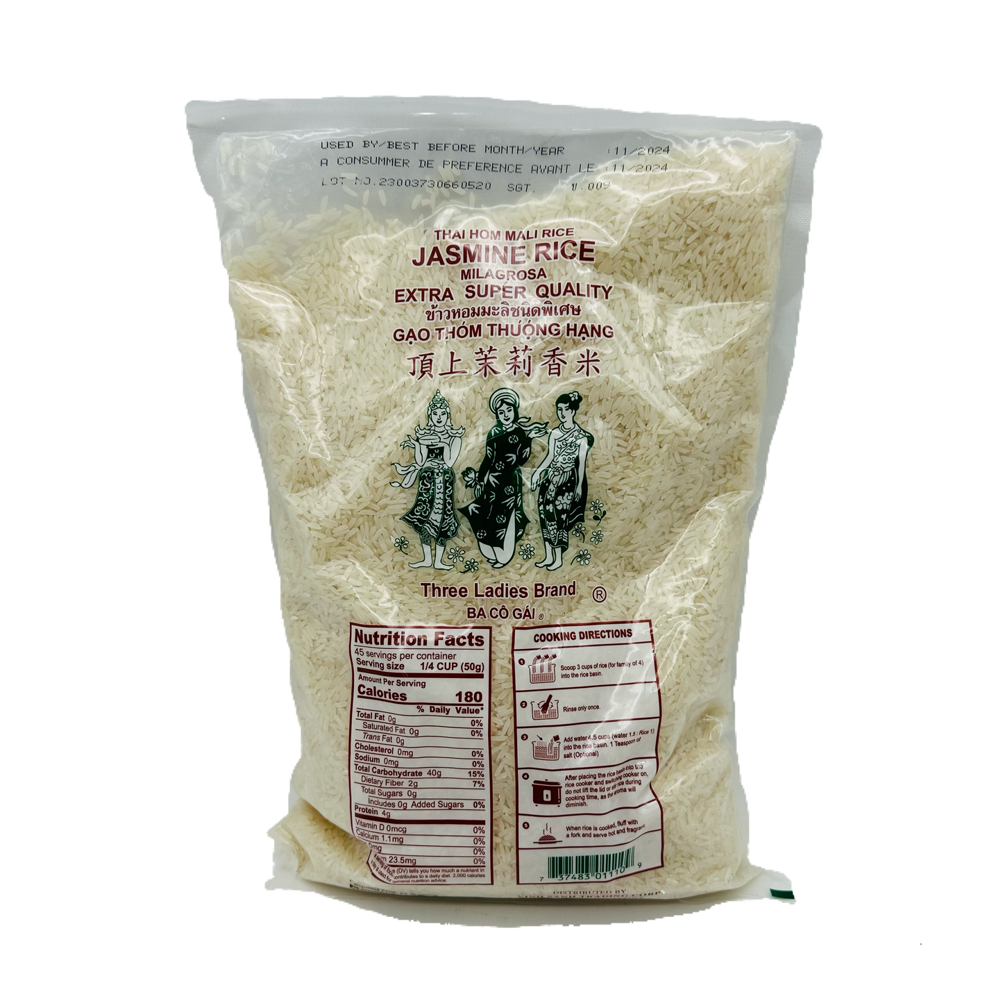 Three Ladies Jasmine Rice Extra Super Quality