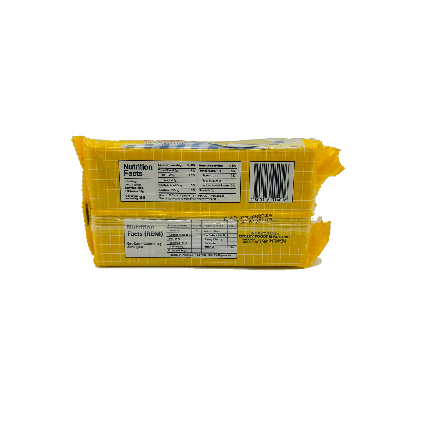 Croley Foods (Sunflower Crackers Original)