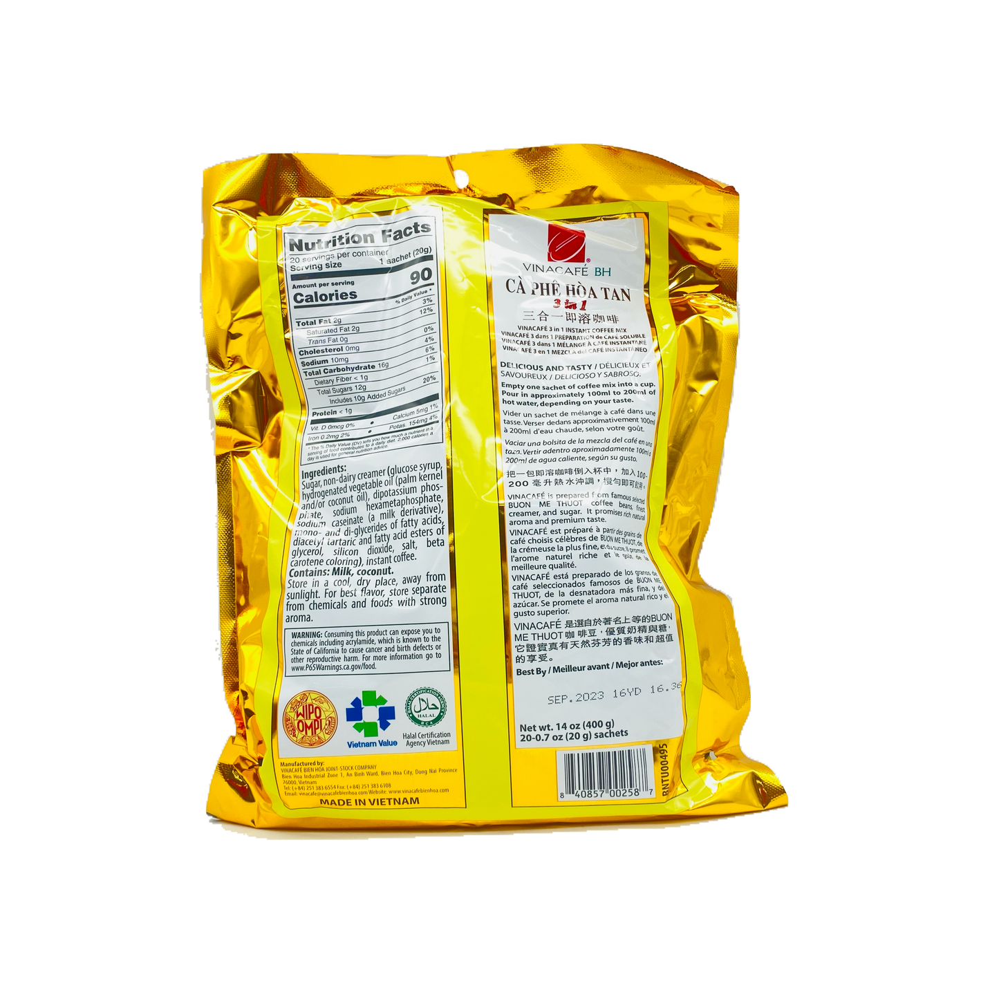 Vinacafe (Instant Coffee Mix 3-in-1)