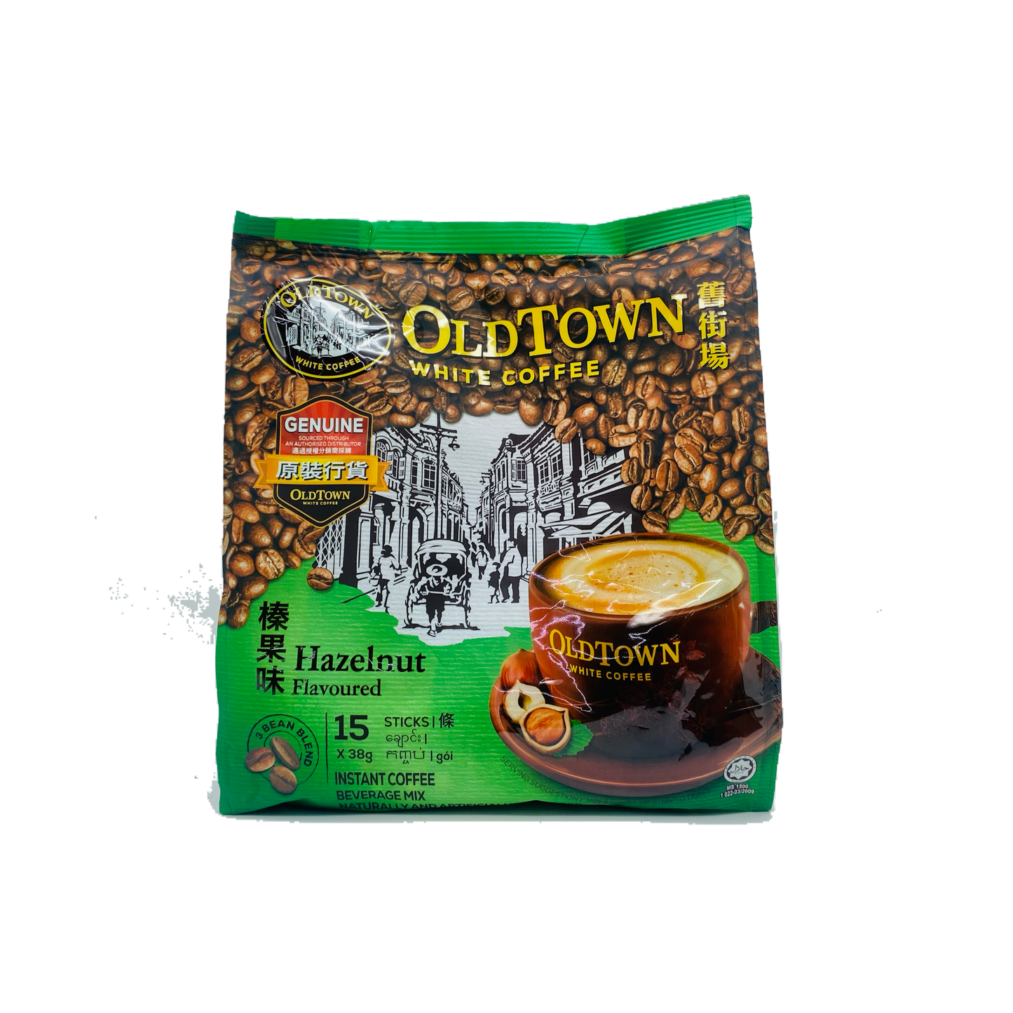 OldTown (White Coffee Hazelnut Instant Coffee)