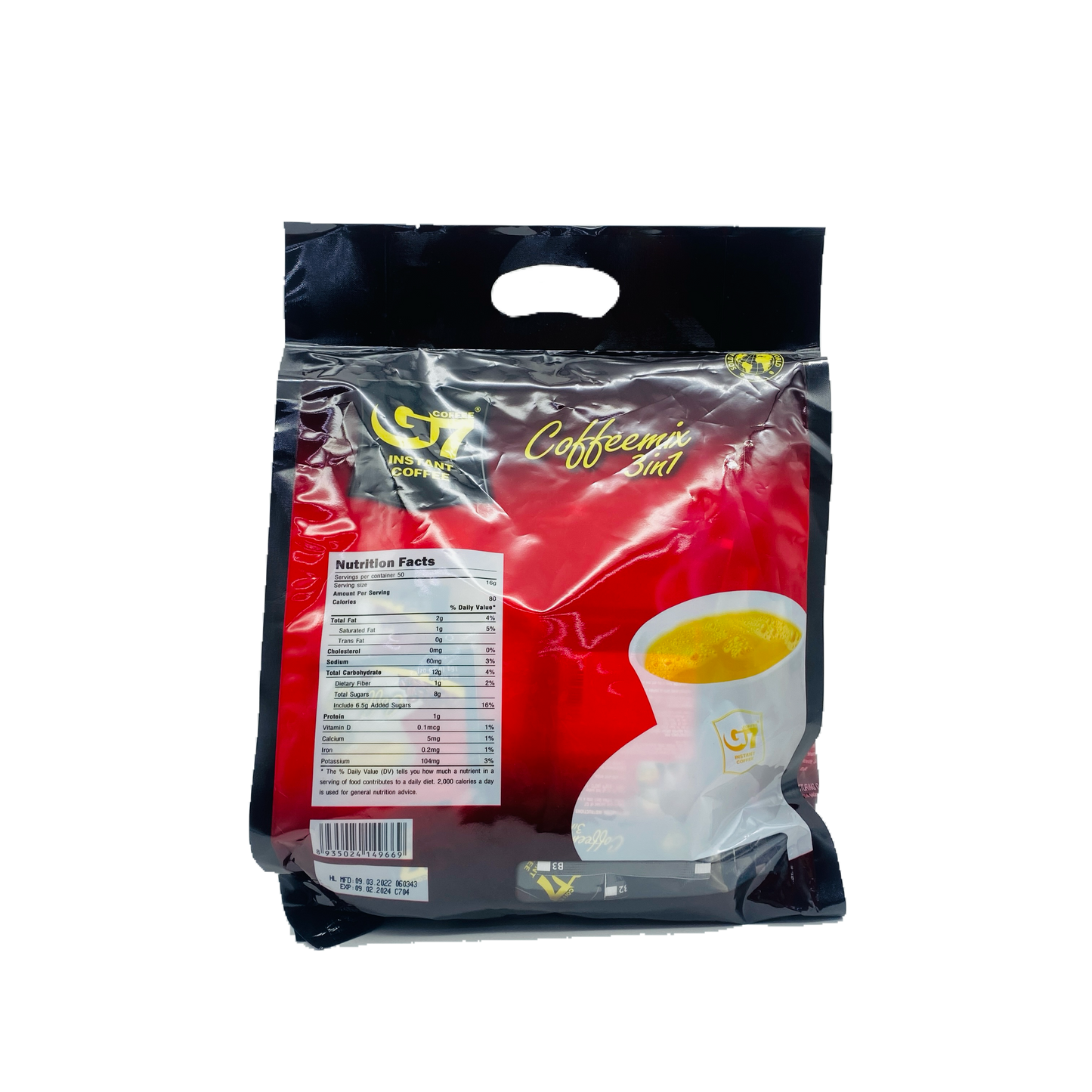 G7 (Instant Coffee Coffeemix 3-in-1) (50pck)