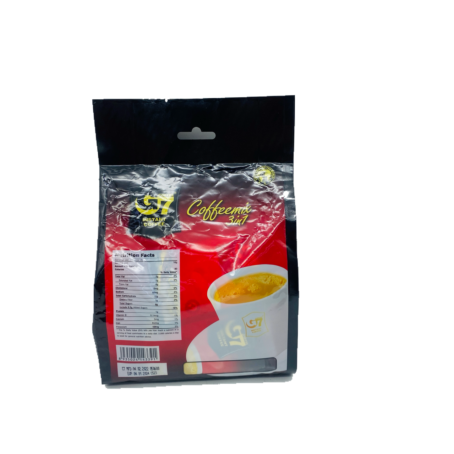 G7 (Instant Coffee Coffeemix 3-in-1) (20pck)