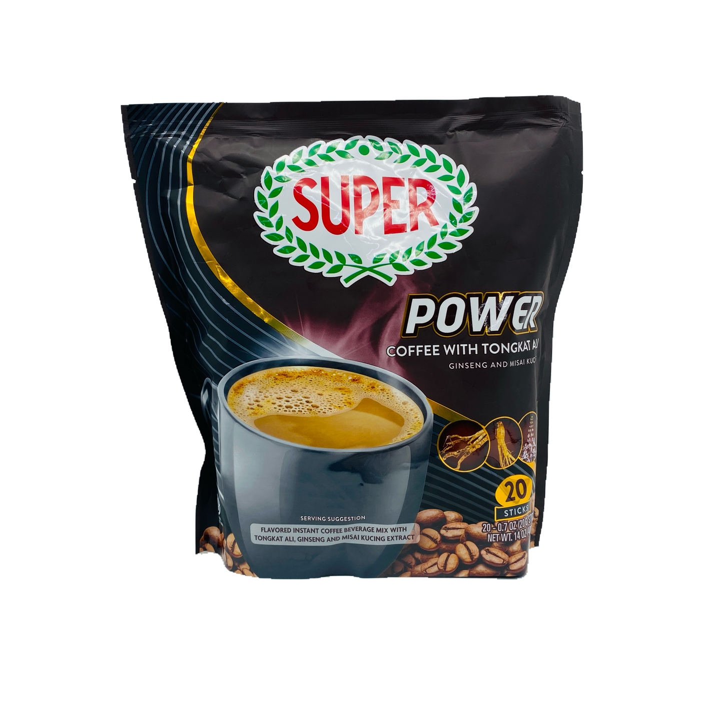 Super Power (Coffee with Tongkat Ali Ginseng and Misai Kucing)