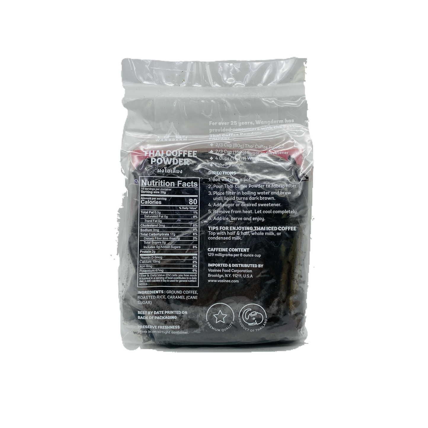 Wangderm (Thai Coffee Powder)