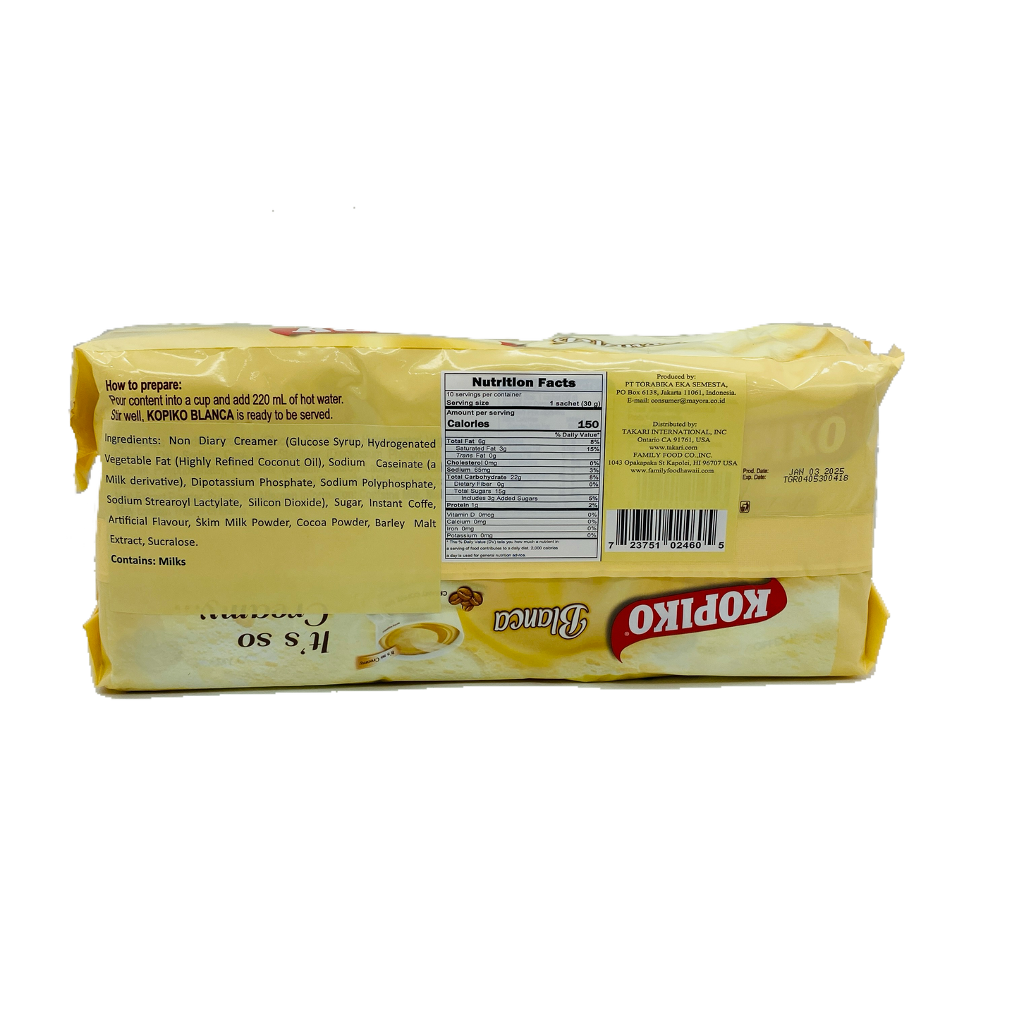 Kopiko Blanca 30pack