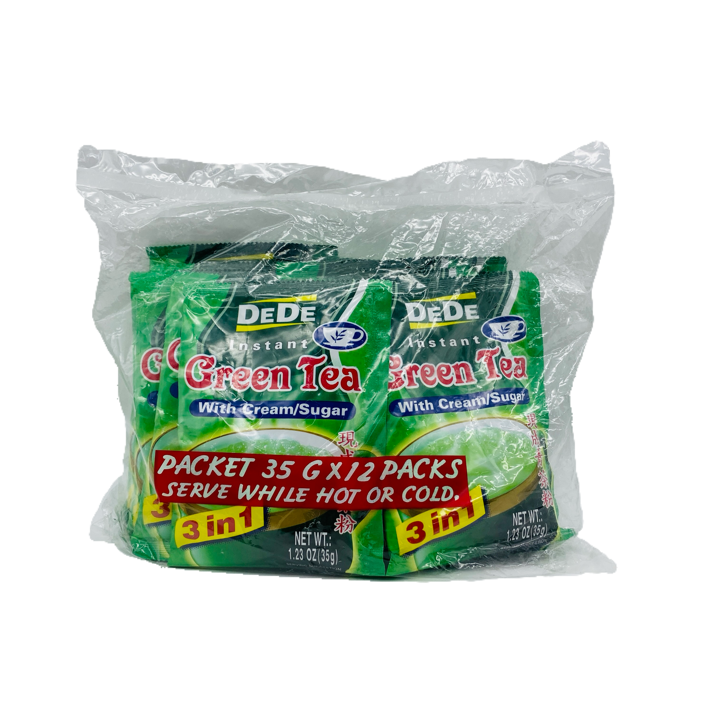 DeDe Instant Green Tea 12pack