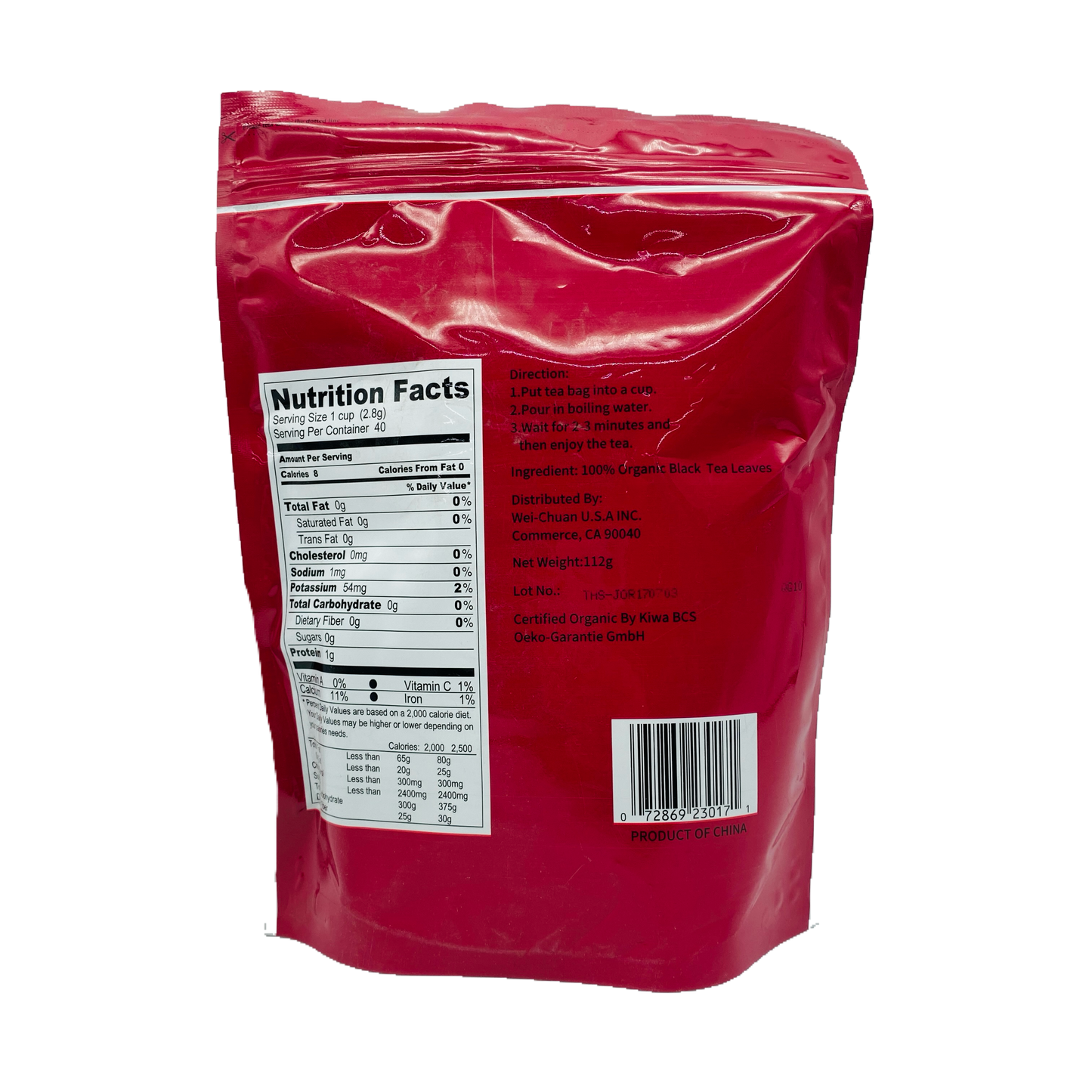 Wei-chuan Organic Black Tea