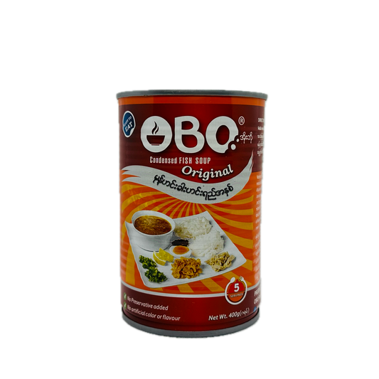 OBO (Condensed Fish Soup), အိုးဘို (မုန့်ဟင်းခါးဟင်းရည်အနှစ်)