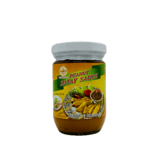 Golden Koi's (Peanut Satay Sauce)