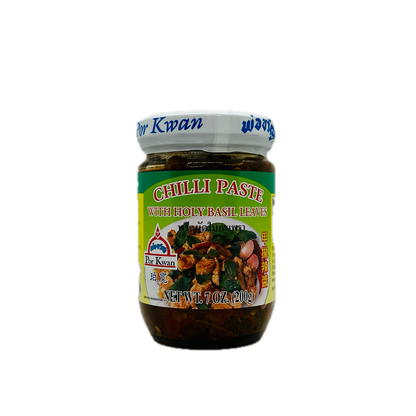 Por Kwan (Chilli Paste with Holy Basil Leaves)