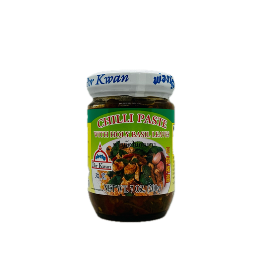 Por Kwan (Chilli Paste with Holy Basil Leaves)