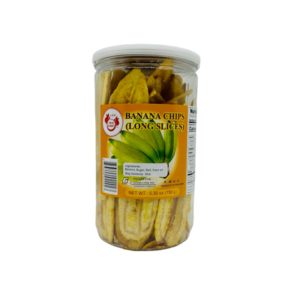 双免牌 TWIN RABBIT (BANANA CHIPS LONG SLICES)