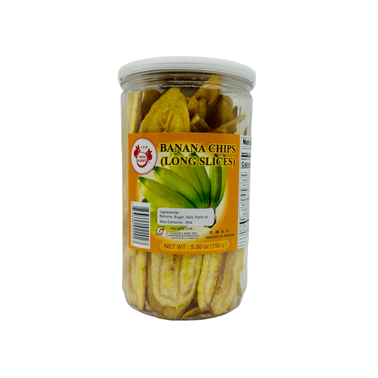 双免牌 TWIN RABBIT (BANANA CHIPS LONG SLICES)