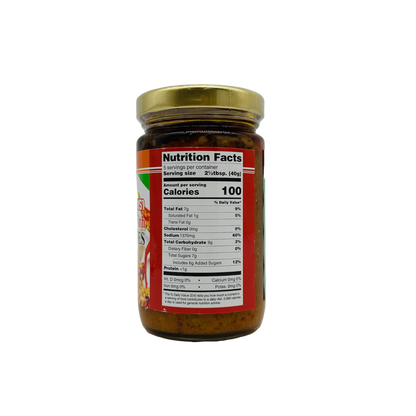 Bird's (Chili Paste with Holy Basil Leaves)