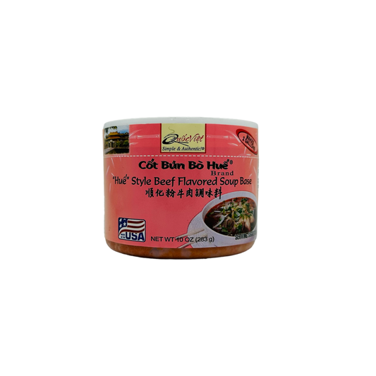 "Cốt Bún Bò Huế®
Brand ("Huế" Style Beef Flavored Soup Base)"