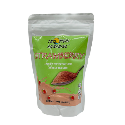 TROPICAL SUNSHINE® (STRAWBERRY
INSTANT POWDER) BUBBLE TEA MIX