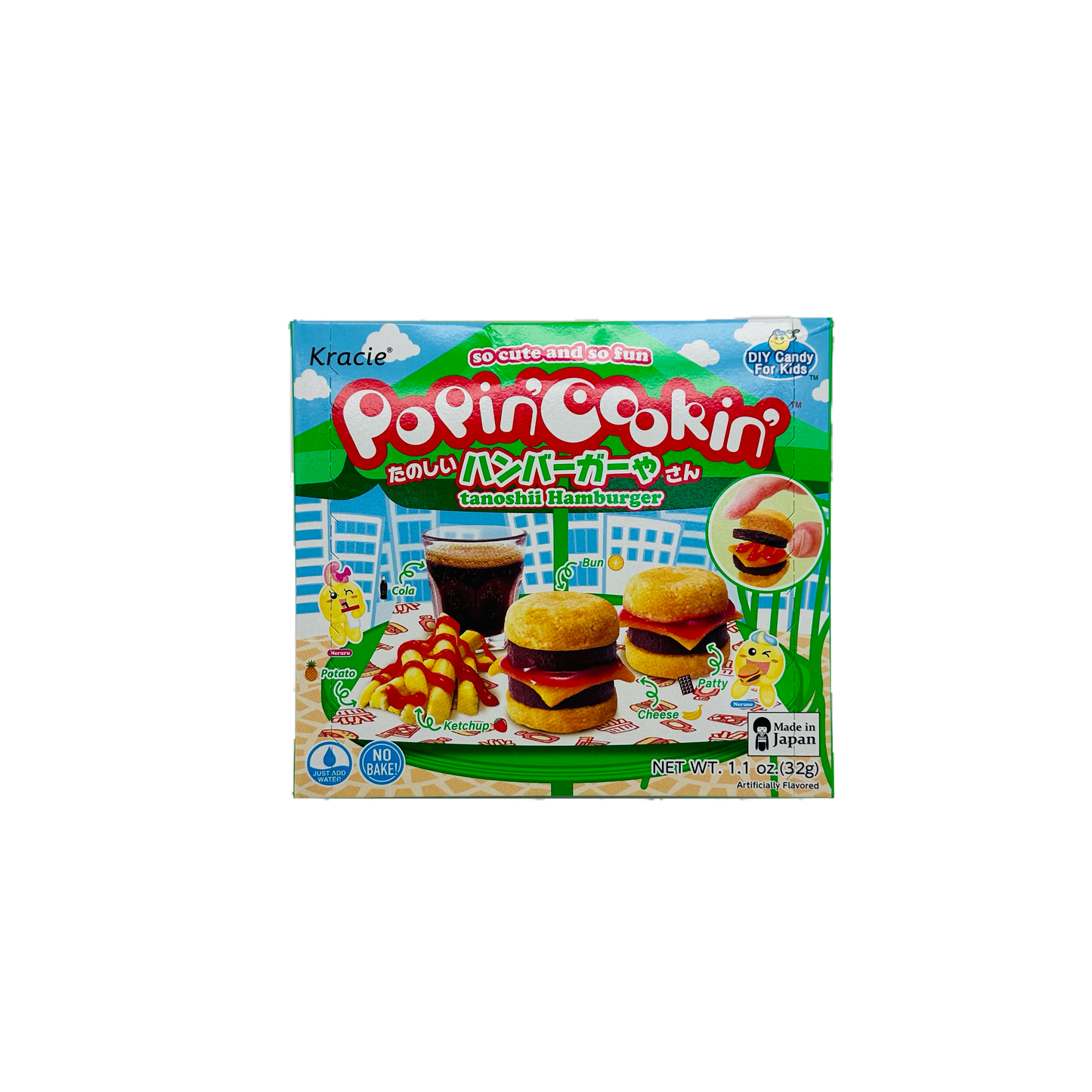 Kracie (Popin;Cooking Tanoshii Hamburger)