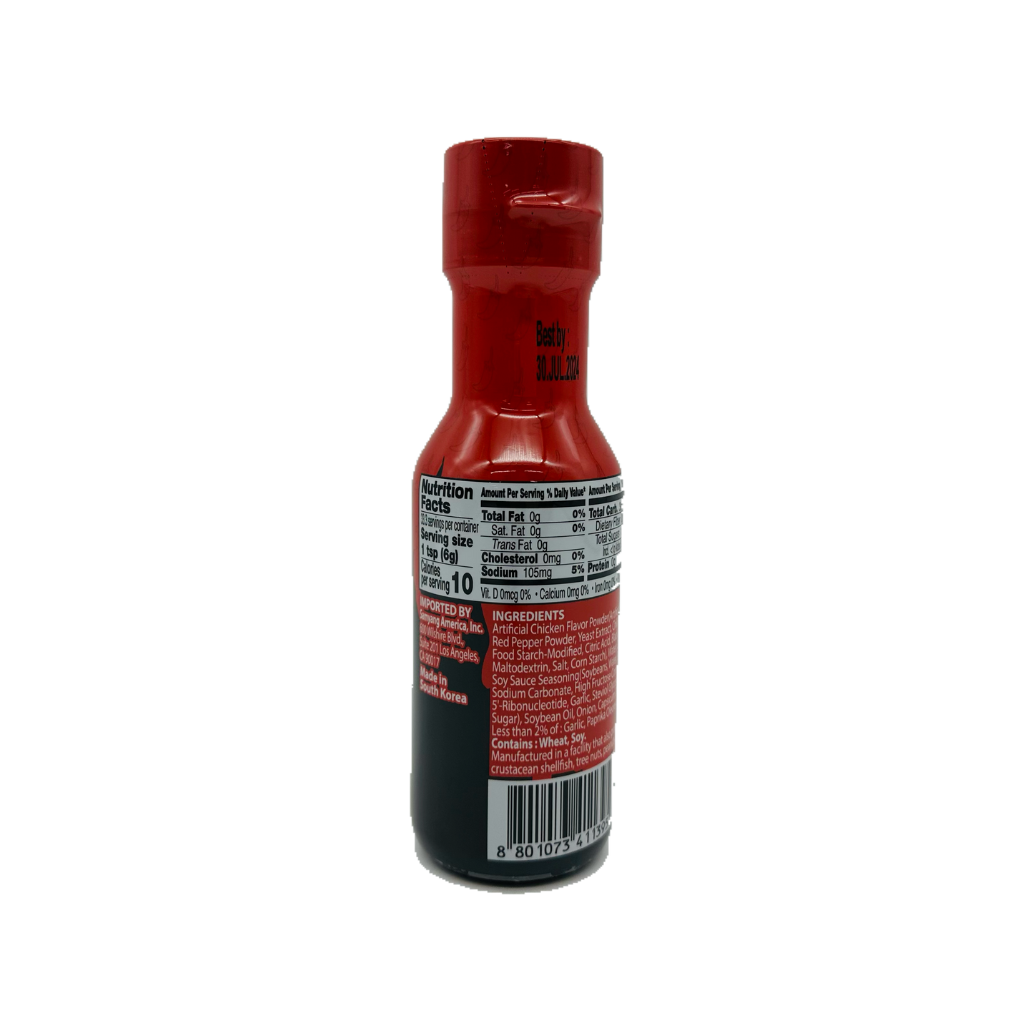 Samyang (2x Buldak Hot Sauce) Artificial Spicy Chicken Flavour)