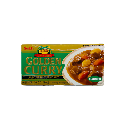 S&B Golden Curry (Japanese Curry Mix) (Medium Hot)