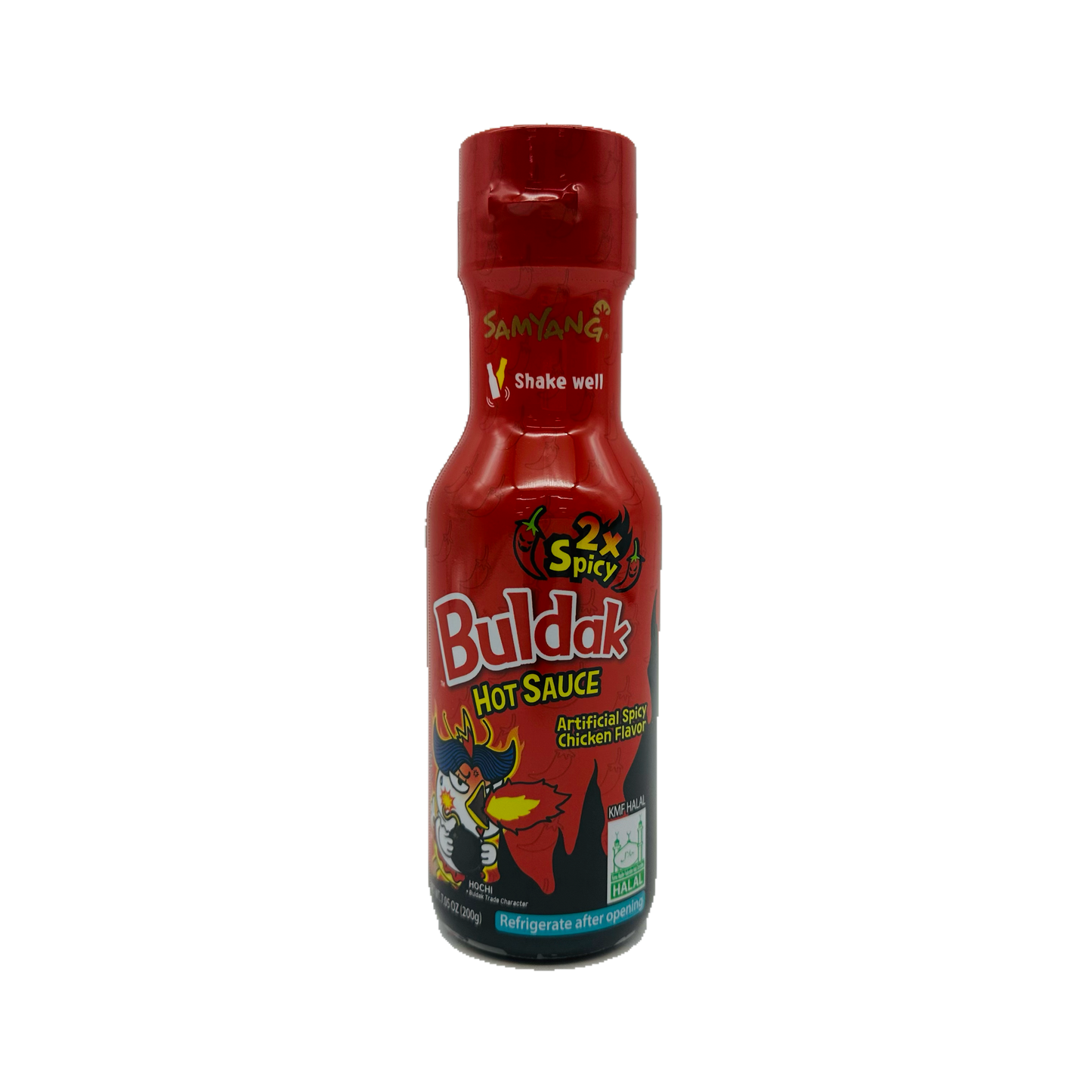 Samyang (2x Buldak Hot Sauce) Artificial Spicy Chicken Flavour)