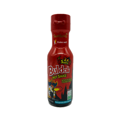 Samyang (2x Buldak Hot Sauce) Artificial Spicy Chicken Flavour)