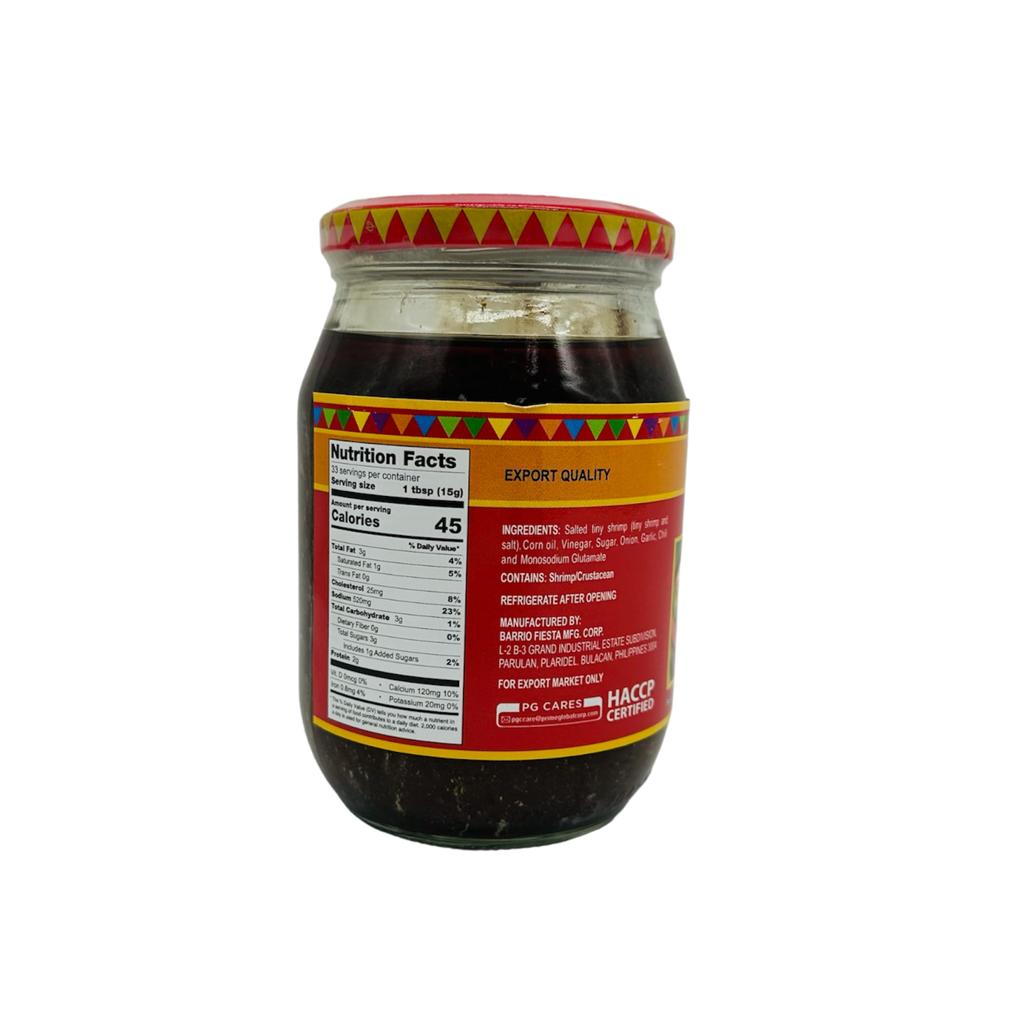 Barrio Fiesta (Ginisang Bagoong Sautéed Shrimp Paste) SPICY