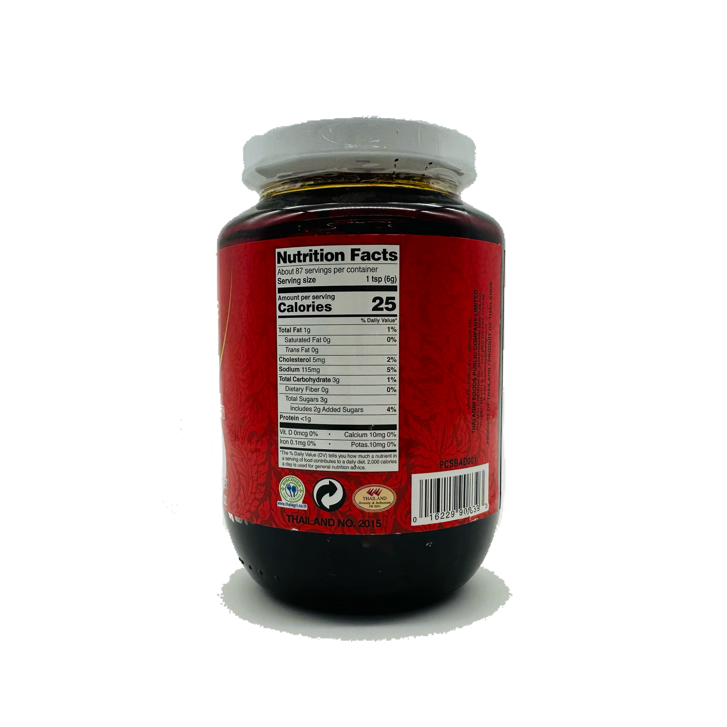 Aroy-D (Chilli Paste with Soya Bean Oil)
