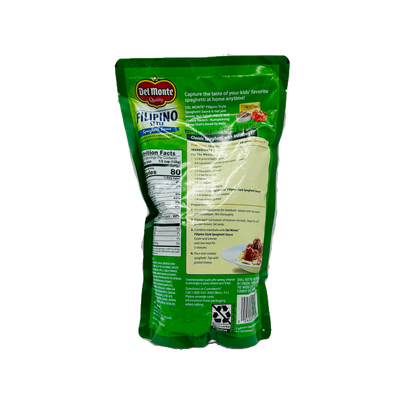 Del Monte Filipino Style Spaghetti Sauce