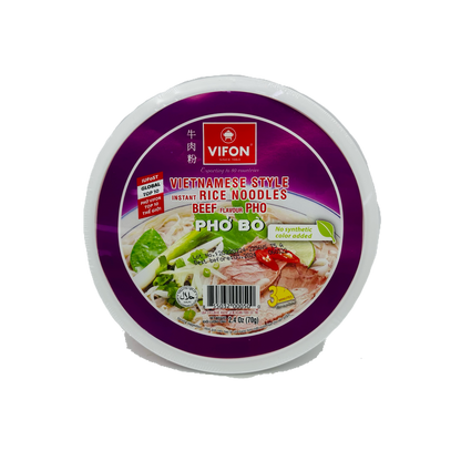 Vifon Vietnamese Style Instant Rice Noodles Beef Flavour Pho