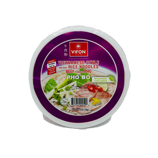 Vifon Vietnamese Style Instant Rice Noodles Beef Flavour Pho