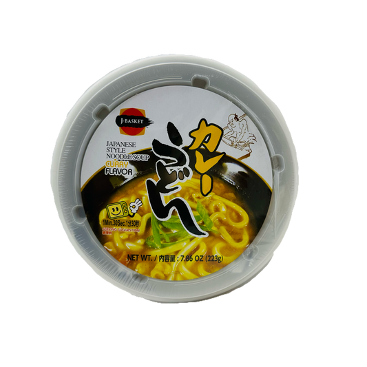 J-Basket Japanese Style Noodle Soup Curry Flavor