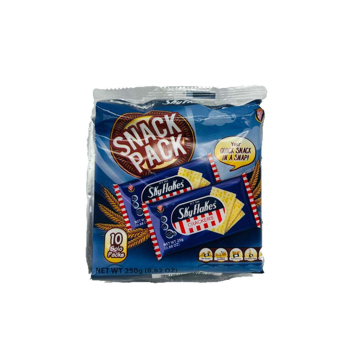Snacker Flakes M.Y. San (Sky Flakes Crackers Snack Pack 10) – Nan Oo Shin