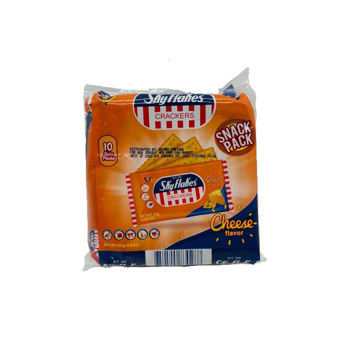 M.Y. San (Sky Flakes Crackers Cheese Snack Pack 10)