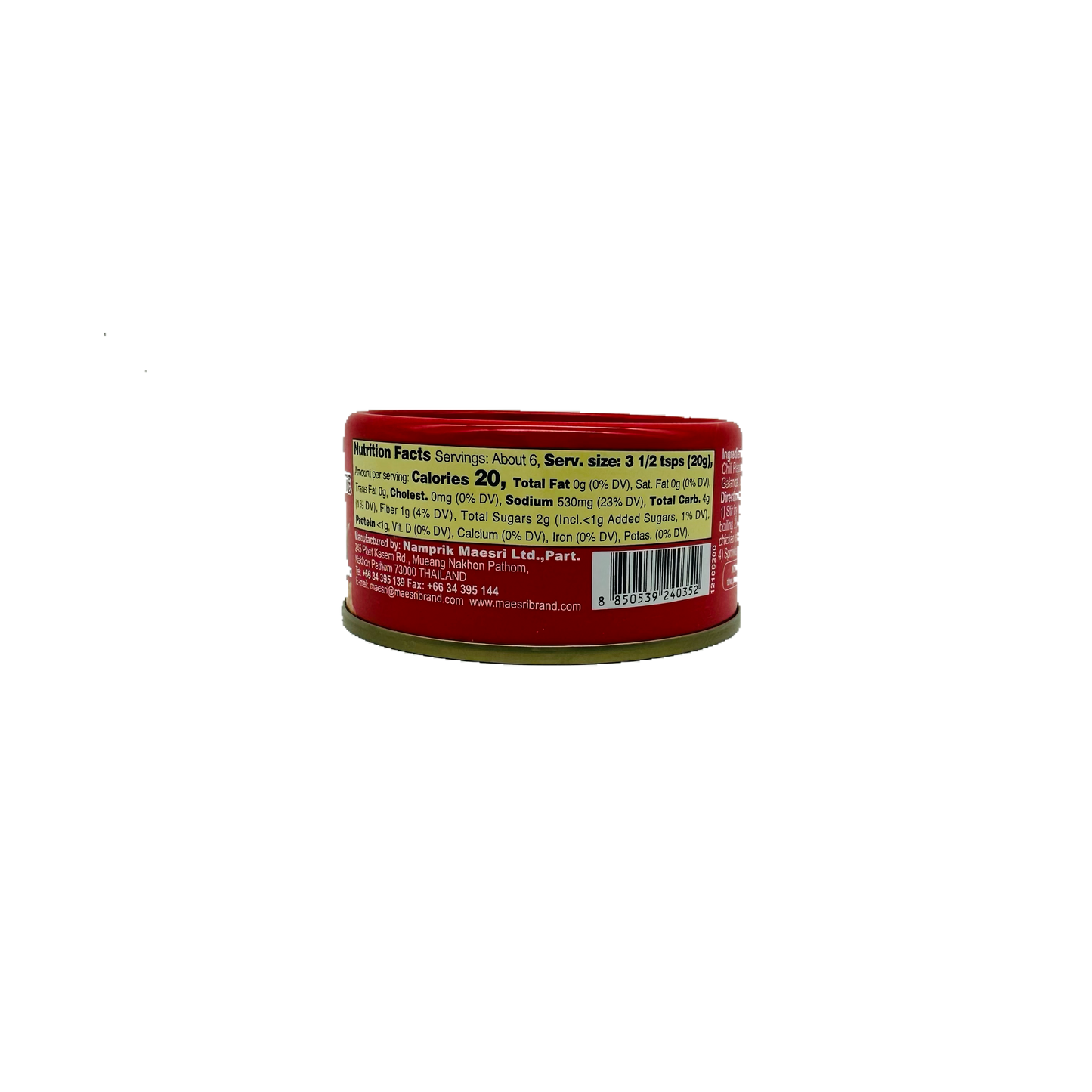 Maesri (Red Curry Paste)