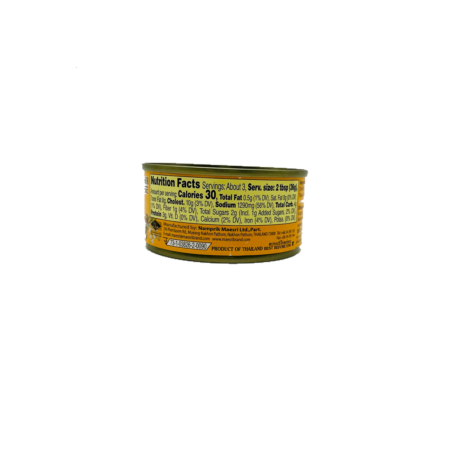 Maesri (Yellow Sour Curry Paste)
