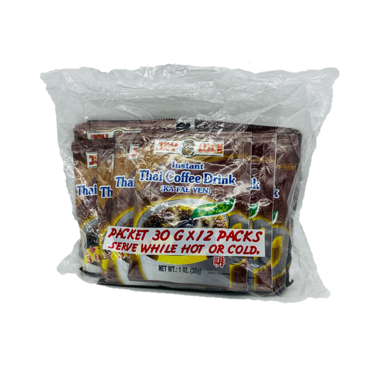 Joy Luck Instant Thai Coffee Drink (Ka Fae Yen) 12pack