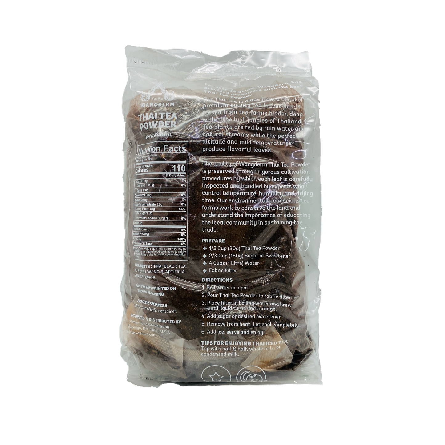 Wangderm Thai Tea Powder
