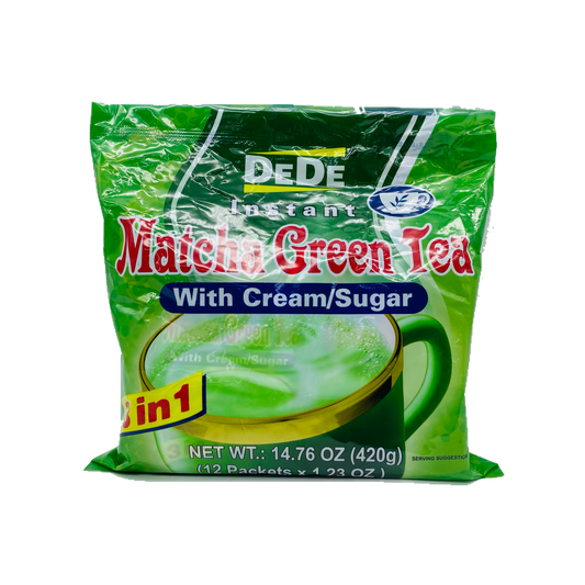 DeDe Instant Matcha Green Tea 12pack
