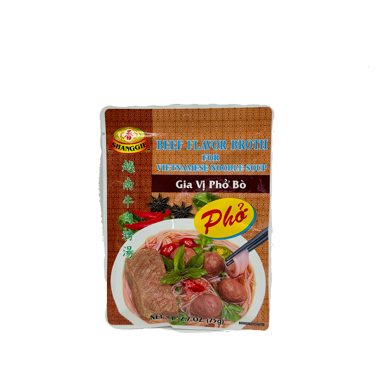 Shanggie (Beef Flavor Broth for Vietnamese Noodle Soup Pho)