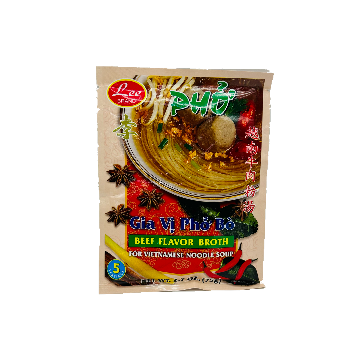 Lee Brand (Beef Flavor Broth for Vietnamese Noodle Soup)
